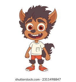 werewolf kid Halloween Party costume