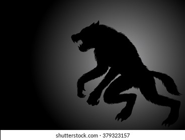 A Werewolf lurking in the dark