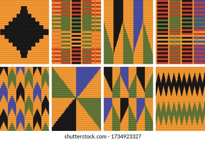 West African Kente Cloth 