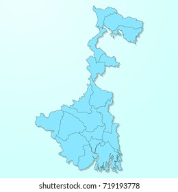 West Bengal Map Images Stock Photos Vectors Shutterstock