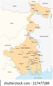 West Bengal Map