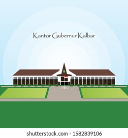 West Borneo Governor's office Vector Design