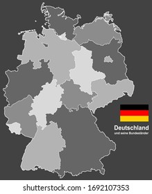 west european country germany and the federal states