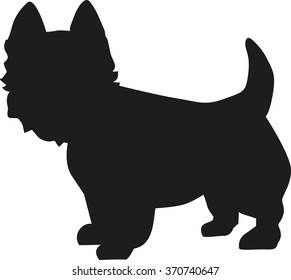 West Highland Terrier silhouette