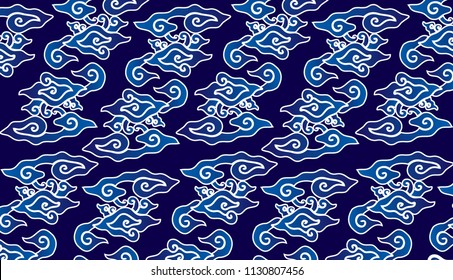 Motif Batik  Modern Vector