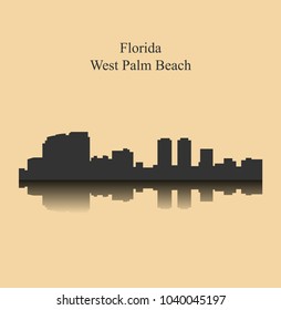 West Palm Beach, Florida ( City Skyline )