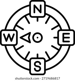 Icono del Vector Oeste. Se puede utilizar para aplicaciones de impresión, móviles y de Web.