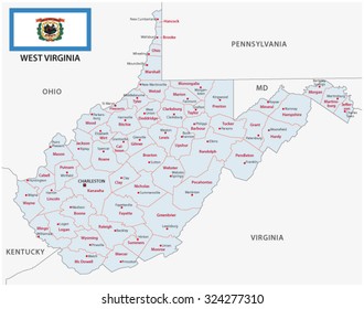 2,257 Kentucky county map Images, Stock Photos & Vectors | Shutterstock