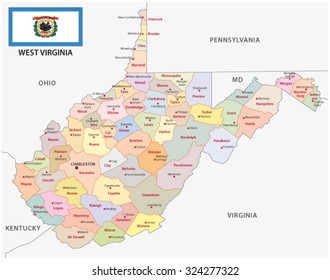 2,257 Kentucky county map Images, Stock Photos & Vectors | Shutterstock