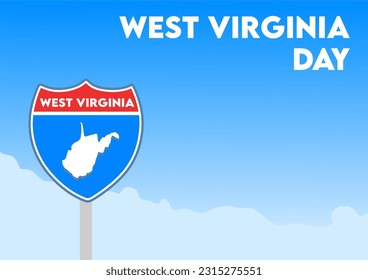 West Virginia day with beautiful view