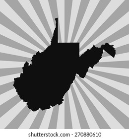 West Virginia map