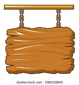 Westearn bar board icon. Cartoon of westearn bar board vector icon for web design isolated on white background