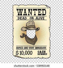Western ad wanted dead or alive