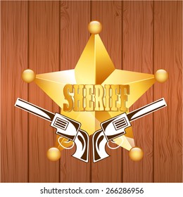 western banner design, vector illustration eps10 graphic 