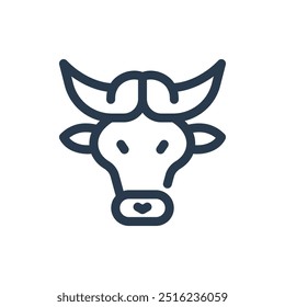 Western Buffalo Vektorgrafik