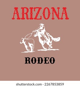 Western Cowboy Southern USA ranch wear Bull Cowboy Cowgirl Vintage Retro trend  t-shirt design Slogan Logo Graphic Vector. Tee shirt and apparel print in Rodeo style. T-shirt Vector illustration.