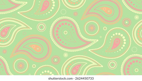 Oeste delicado de sem esforço adorável. Textura encaracolada para vintage folha. Botânico intrincado de hena paisley. Amostra geométrica, ponto de crescimento.