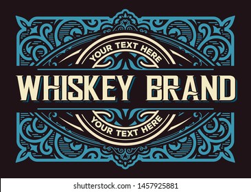 Tattoo Logo Template Old Lettering On Stock Vector (Royalty Free ...