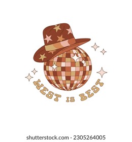 Disco Cowgirl Vector Art, Icons, and Graphics for Free Download