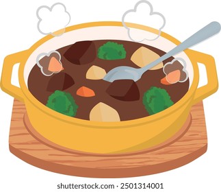 Western food
hot beef stew