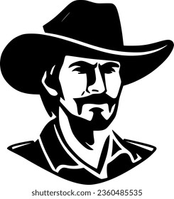 Western - High Quality Vector Logo - Vector illustration ideal for T-shirt graphic