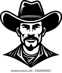 Western - High Quality Vector Logo - Vector illustration ideal for T-shirt graphic