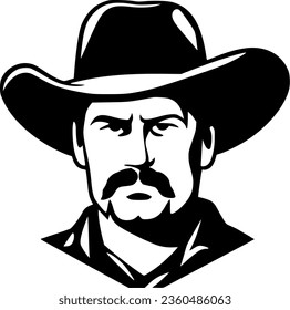 Western - High Quality Vector Logo - Vector illustration ideal for T-shirt graphic