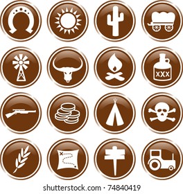 Western Icon Set