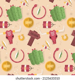 Western pattern design. Boho print texture. America tribal wallpaper. Western pattern background. Texas, cowboy, wild west art. Western vintage graphic. Boho sketch applique. Vector illustration.