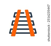 Western Railway Vector Icon Illustration