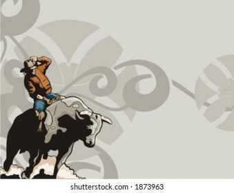 Western Rodeo Background Series.