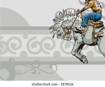 Western Rodeo Background Series.