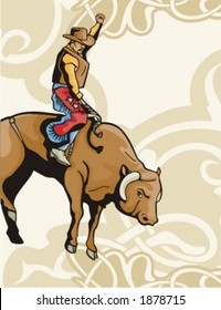 Western Rodeo Background Series.