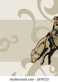 Western Rodeo Background Series.
