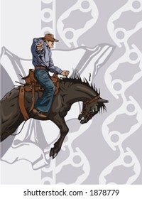 Western Rodeo Background Series.