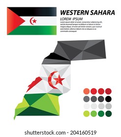 Western Sahara geometric concept design
