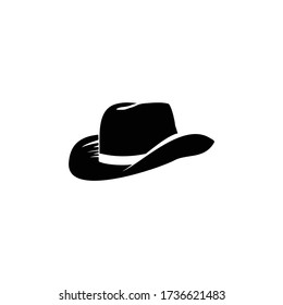 western sheriff or cowboy hat logo design