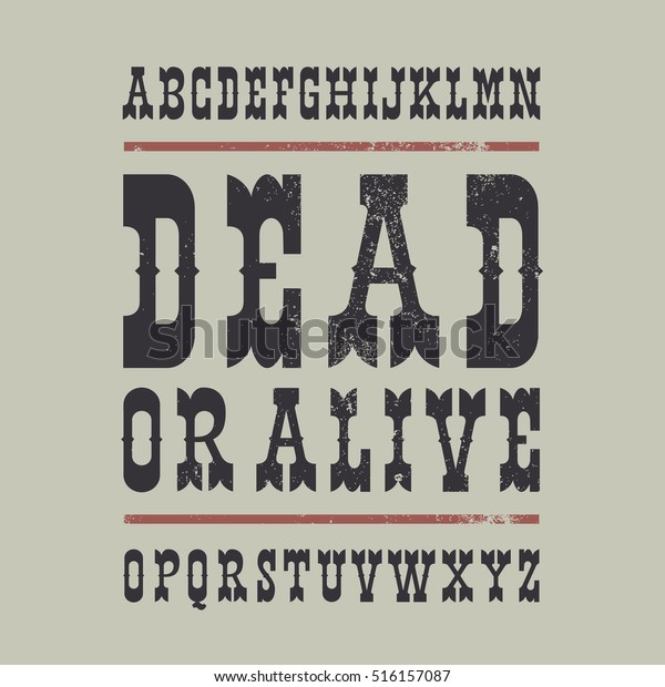 free downloadable western style font
