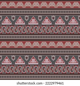 Western tribal pattern, seamless, easy to change color. ethnic groups, jewelry, clothing, carpets, Persians,