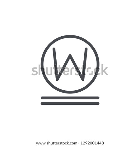 Wet cleaning icon isolated on white background. Laundry symbol modern, simple, vector, icon for website design, mobile app, ui. Vector Illustration