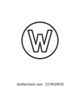 Wet cleaning sign line icon. linear style sign for mobile concept and web design. Wet outline vector icon. Symbol, logo illustration. Vector graphics