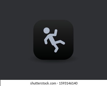 Wet Floor - Vector App Icon