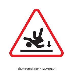 Wet floor warning sign - slippery floor sign