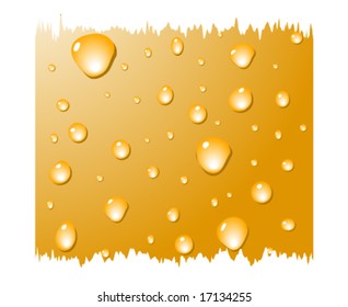 wet surface