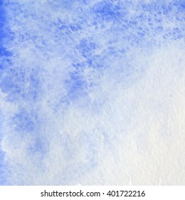 Wet Watercolor Background 