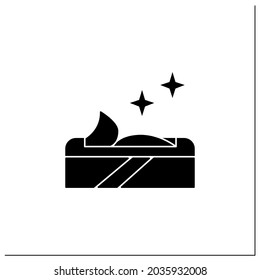 Wet wipes glyph icon. Disinfectant and cleaning cloth package.Hygiene, corona virus infection spreading preventive measures and disinfection.Filled flat sign. Isolated silhouette vector illustration