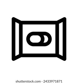 icono de la línea vectorial para su sitio web, móvil, presentación y diseño de logotipo.