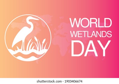 wetland day vector creative design.wolrd wetland day vector design.creative design.2 february world wetland day vector design.world wetlands day vector.international wetlands   