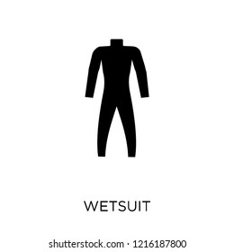 Wetsuit icon. Wetsuit symbol design from Summer collection. Simple element vector illustration on white background.