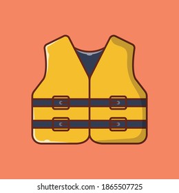 wetsuit vector line flat icon
